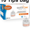 Gluco-Care Pen Tip - 32G, 1/4" (6mm)
