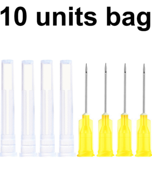 30G, 1/2 inch (13mm), Disposable Vent Needle - 10 units bag